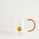 Homla, Pumpkin, szklanka, z uchem i dynią w środku, 0,47l