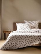 Homla, Ramoscelli, pościel, biała w świąteczny nadruk, 160-200 cm