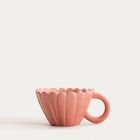 Homla, Rasset, kubek, z kwiatem różowy, 150 ml