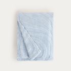 Homla, Raul, koc, puszysty ze strukturalnym wzorem, błękitny, 150-200 cm