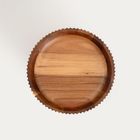 Homla, Rillet, patera, do serwowania z drewna akacjowego, 25,5-9 cm