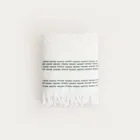 Homla, Rosop, ręcznik, boho z pistacjowymi paskami, 50-90 cm