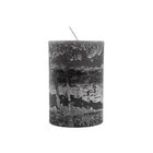 Homla, Rustic, świeca dekoracyjna, czarna, 300g