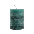 Homla, Rustic, świeca dekoracyjna, zielona, 300g