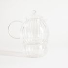 Homla, Senza, zaparzacz, szklany z podgrzewaczem, 1l