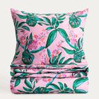 Homla, Solena, pościel, z mikrofibry w liście, 200-220cm