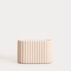 Homla, Solvani, kubek łazienkowy, beżowy, 13,9-6,7-8,8 cm