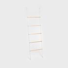 Homla, Taru, drabinka na ręczniki, biała, 45-2-159,5 cm