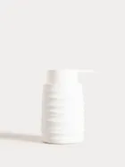 Homla, Torus, dozownik, z tłoczeniem, biały, 8,2-8,2-17 cm