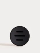 Homla, Torus, mydelniczka, z tłoczeniem czarna, 11-11-2,5 cm