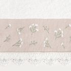 Homla, Velia, ręcznik, z ozdobnym haftem, 70-130 cm