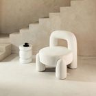 Homla, Viggo, fotel, ecru, 73-69-80 cm