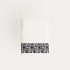 Homla, Viola, ręcznik, biało-czarny, 50-90 cm