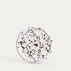 Homla, Wilora, talerz, deserowy nakrapiany brązowy, 21 cm