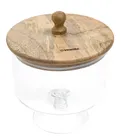 Homla, Wood Colony, patera, szklana na nóżce M, 18-16 cm