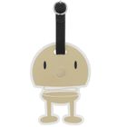 Hoptimist, Latte, zawieszka na bagaż, kremowa, 36413