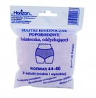 Horizon, siateczkowe majtki poporodowe, rozmiar 44-46, 2 szt.