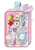 Hot Focus, długopisy żelowe z breloczkiem, słodycze