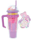 Hot Focus, kubek z uchwytem, pączki, fioletowy