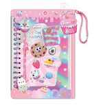 Hot Focus, saszetka z notatnikiem i charmsami, zwierzątka, 1 szt.