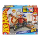 Hot Wheels City, Sklepik Guma balonowa, zestaw do zabawy z autem