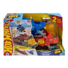 Hot Wheels City, Transporter Podwójny smok, zestaw do zabawy 2w1