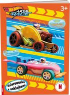 Hot Wheels. Kolorowanka z naklejkami
