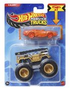 Hot Wheels, Monster Trucks, 5 Alarm + autko Hot Wheels, dwupak, 1:64, JCG37