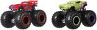 Hot Wheels, Monster Trucks, Spider-Man vs Hulk, zestaw 2 aut