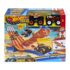 Hot Wheels, Monster Trucks, Wyścig z demolką, zestaw z autem