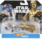 Hot Wheels, Star Wars, samochód R2-D2 & C-3PO, zestaw 2 aut