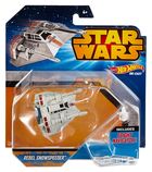 Hot Wheels, Star Wars, Statek kosmiczny, Rebel Snowspeeder