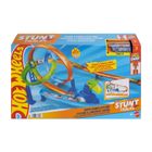 Hot Wheels, Stunt Tracks, Tor wyścigowy Rajdowy cyklon, zestaw do zabawy z autem