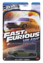 Hot Wheels, Szybcy i wściekli, 1973 Chevy Camaro, pojazd, 1:64, JBY37