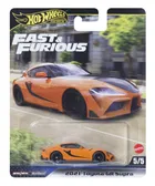 Hot Wheels, Szybcy i wściekli, 2021 Toyota GR Supra, pojazd, 1:64, JBM00