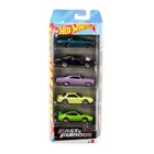 Hot Wheels, Szybcy i wściekli, samochodziki 5-pak, zestaw aut, skala 1:64