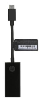 HP, przejściówka, USB-C to HDMI 2.0, adapter, czarna, 2PC54AA