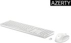HP, Zestaw Klawiatura + Mysz 650 Wireless Keyboard And Mouse Combo bezprzewodowe, białe 4r016aa
