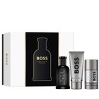 Hugo Boss, Boss Bottled, zestaw: perfumy, spray, 100 ml + dezodorant sztyft, 75 ml + żel pod prysznic, 100 ml