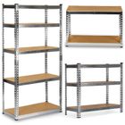 Humberg, regał magazynowy, metalowy, srebrny, 183-90-40 cm, HR-853