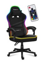 Huzaro, Force 4.4, fotel gamingowy, RGB, Black
