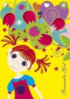 Ibis Books, zeszyt A5, 32 kartki, kratka, Romantic girl, 1 szt.