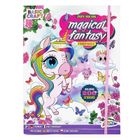 Icom, Magical Fantasy, książka z naklejkami, jednorożec, 200 naklejek