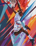 Ideyka, diamentowa mozaika, Dynamiczny wsad, 40-50 cm