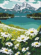 Ideyka, diamentowa mozaika, Kwitnące stokrotki, 30-40 cm