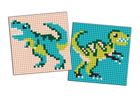 Ideyka, diamentowa mozaika na naklejce, Dinozaur 4