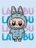 Ideyka, diamentowa mozaika, On Labubu, 15-20 cm