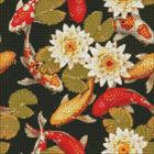 Ideyka, diamentowa mozaika, Tęczowe karpie, 40-40 cm