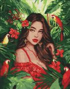 Ideyka, diamentowa mozaika, Tropikalna księżniczka 40-50