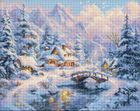 Ideyka, diamentowa mozaika, Zimowy spokój, 40-50 cm